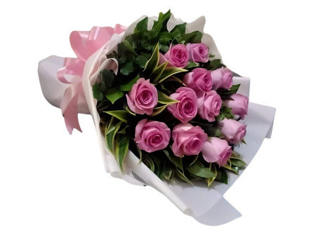 Pink Rose Bouquet – FlowerTalks Philippines